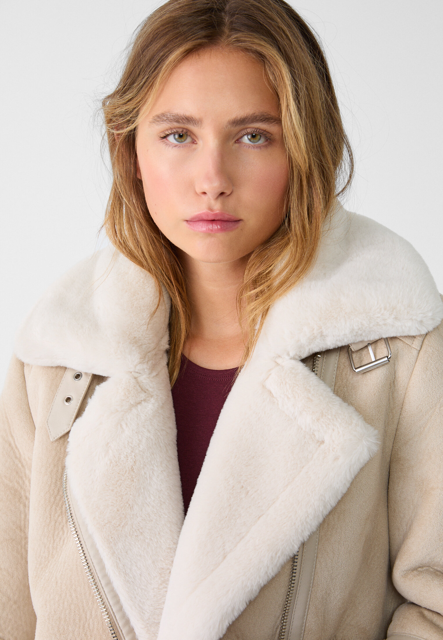 Doubleface bikerjacke damen Clearance